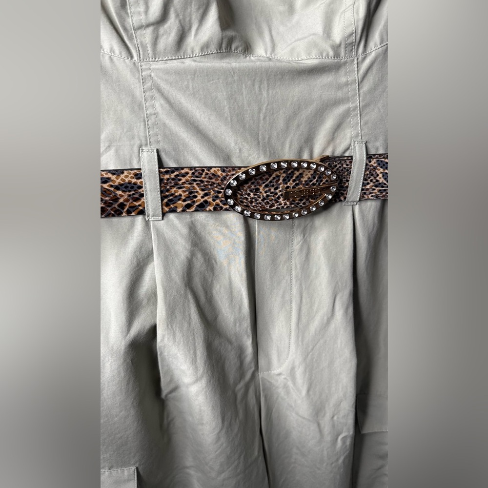 Zara Olive Green Zara Long Cargo Jumpsuit - Picture 5 of 12